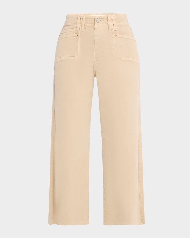 Anessa Raw Hem Jeans with Set-In Pockets